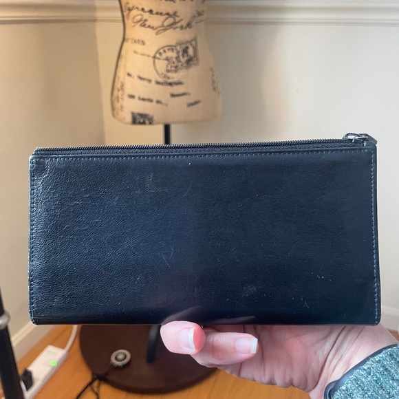 GUCCI Classic Jackie Soft Black Leather Continental Wallet - Picture 2 of 7